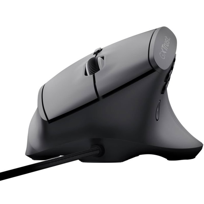 Trust GXT 145 Rexxa Ratón Gaming Ergonómico Vertical Negro